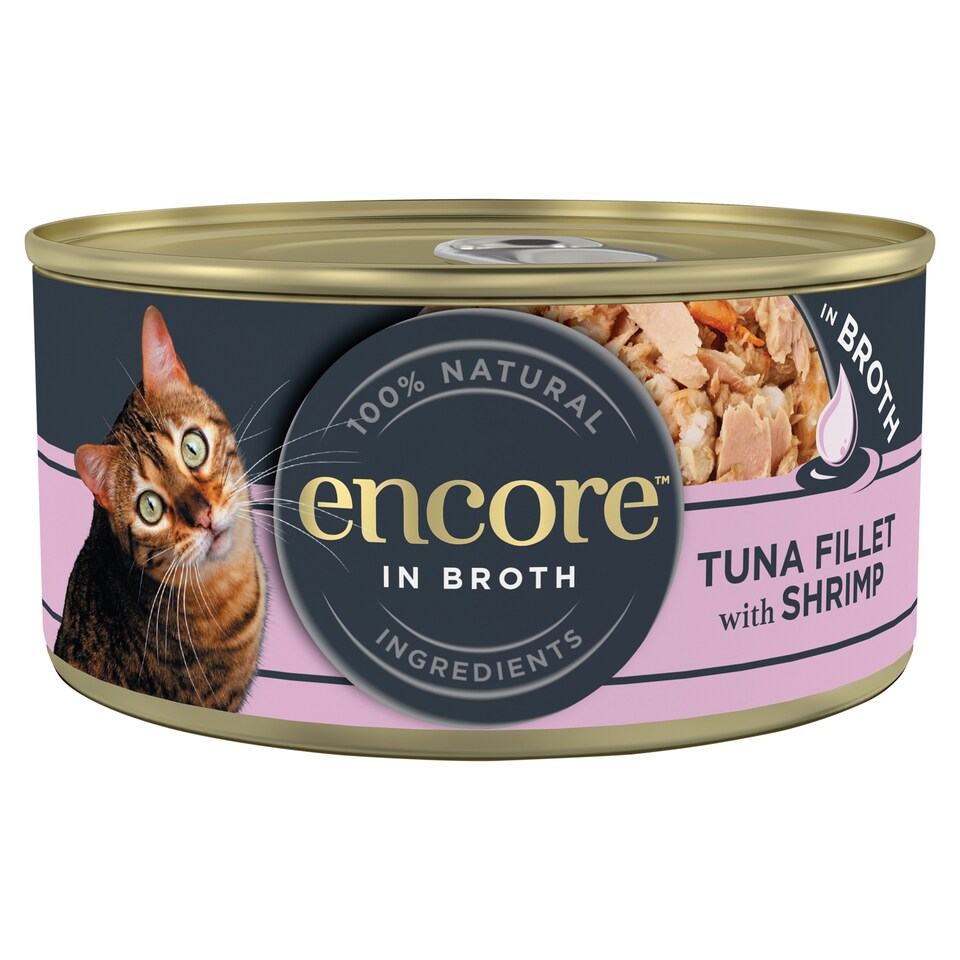 image 1 of Encore Cat Food Tuna & Shrimp 70G