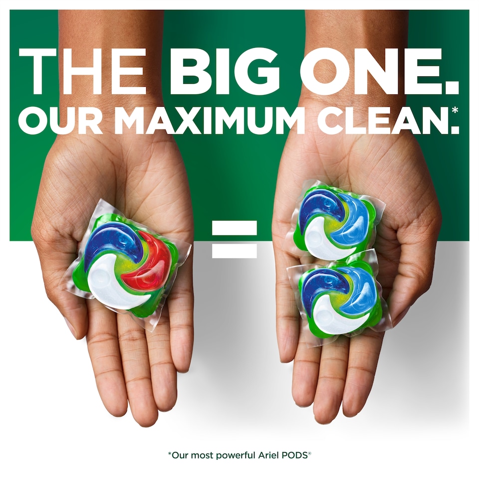 image 1 of Ariel The Big One Original Washing Liquid Pods 29 washes 1052.7g