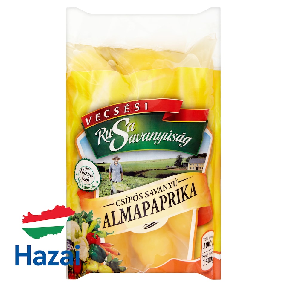 Rusa Savanyúság csípős savanyú almapaprika 1500 g