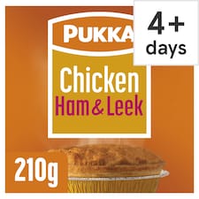 Pukka Chicken Ham and Leek Pie