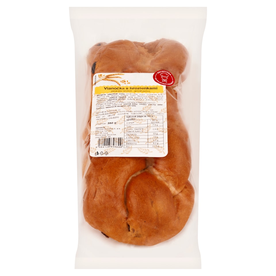 obrázok 1 z Penam Vianočka s hrozienkami 350 g