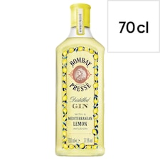 Bombay Citron Presse Distilled Gin - Mediterranean Lemon 70cl