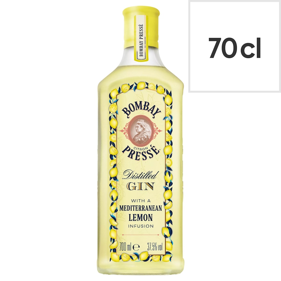 image 1 of Bombay Citron Presse Distilled Gin - Mediterranean Lemon 70cl