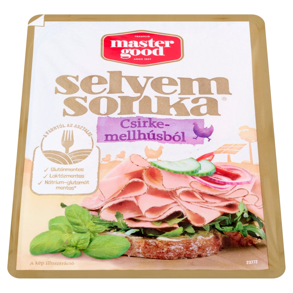 image 1 of Master Good Sliced Chicken Breast Ham 100 g