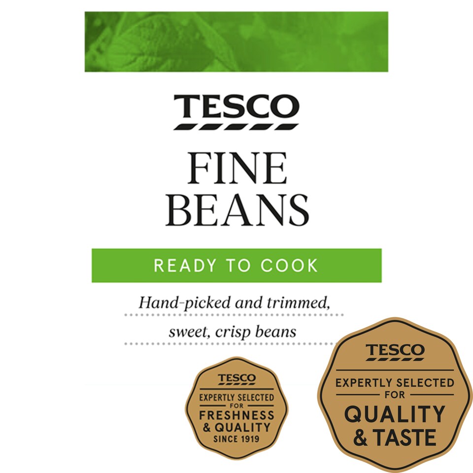 Tesco Green Beans 80G