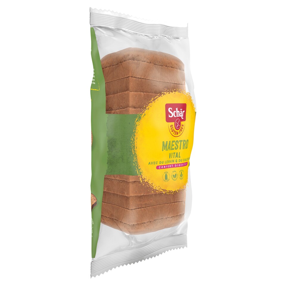 Obrázek 1 pro produkt Schär Chléb vícezrnný bez lepku obohacený vápníkem krájený 350g