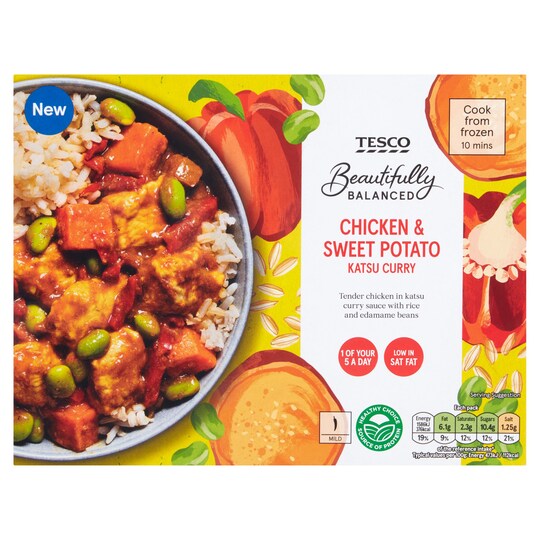Tesco Beautifully Balanced Chicken & Sweet Potato Katsu Curry 400G