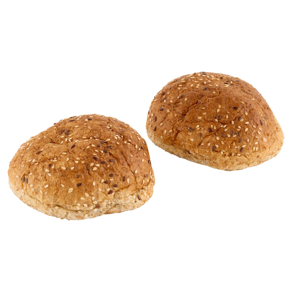 Teljes kiőrlésű hamburgerzsemle 90 g  1. kép