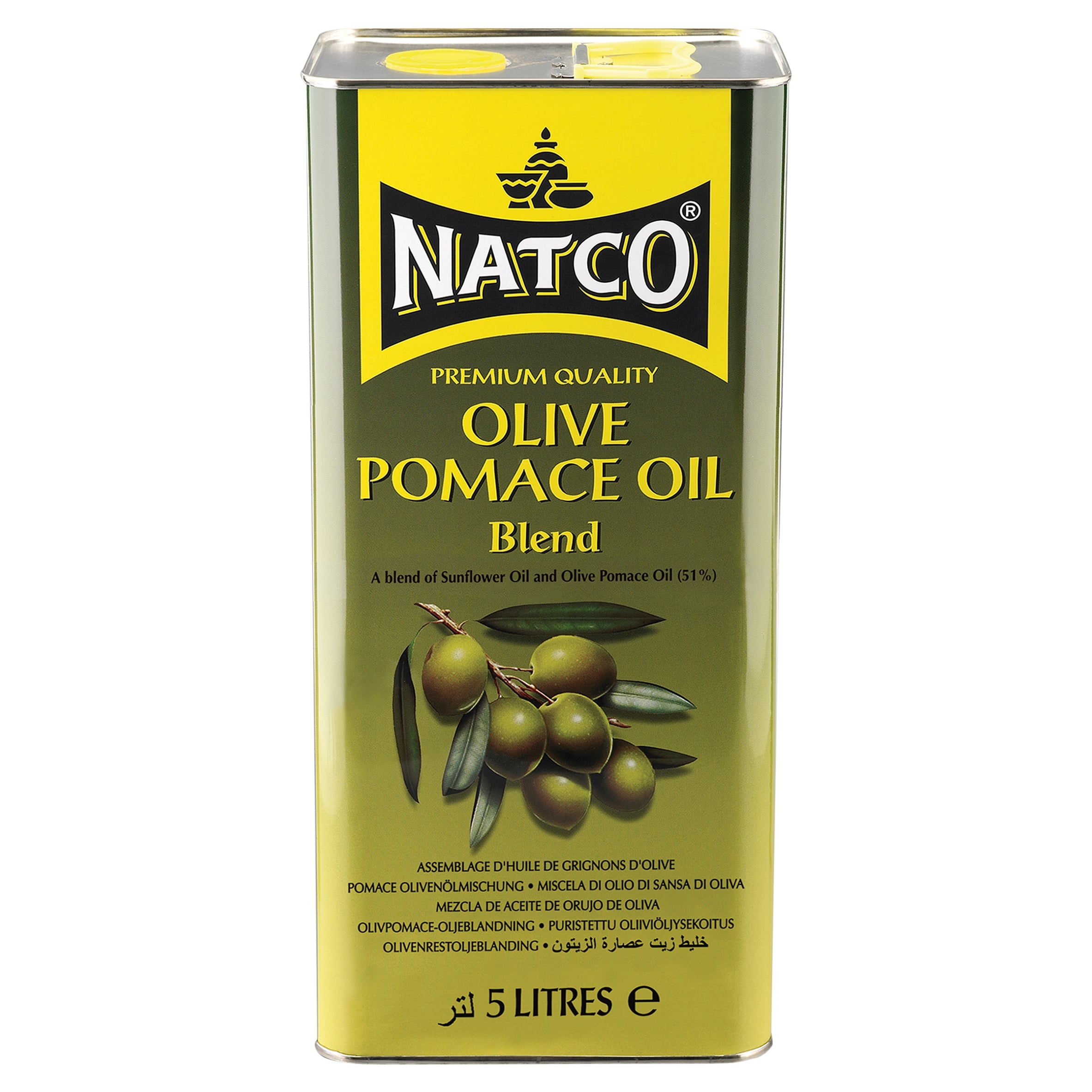 Natco Olive Pomace Oil Blend 5L