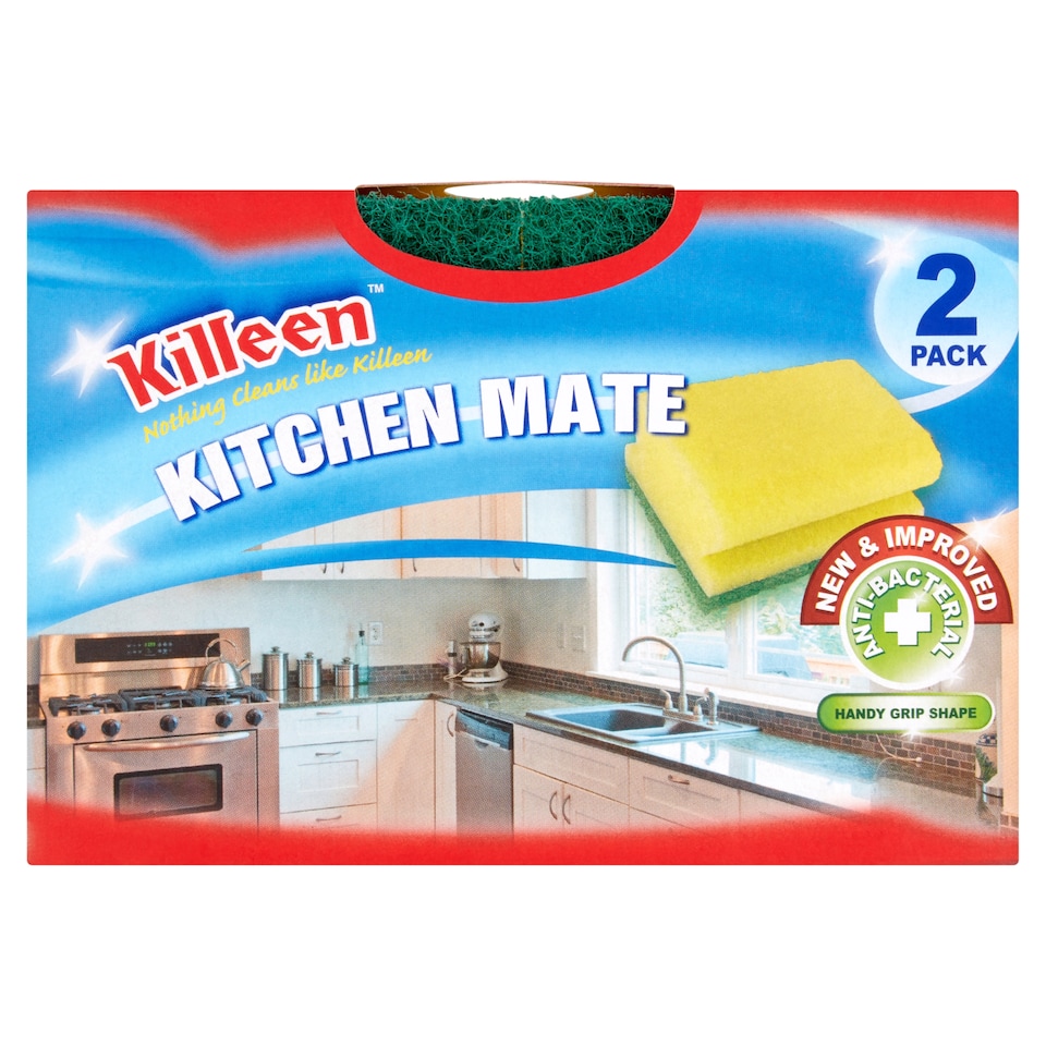 Killeen Kitchen Mate Scourers 2 Pack