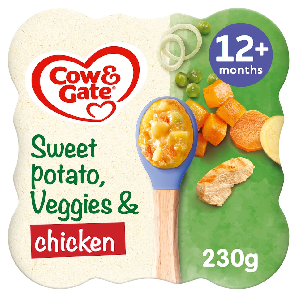 image 1 of Cow & Gate Sweet Potato Veggies & Chicken 230g