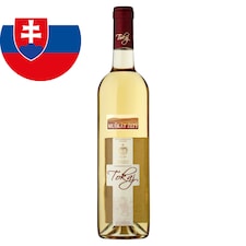 Tokaj Muškát žltý akostné odrodové víno polosladké 0,75 l
