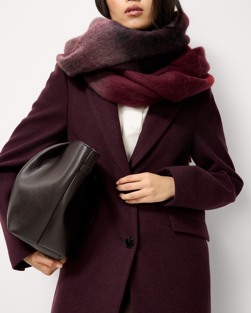 image 1 of F&F Formal Coat in Purple
