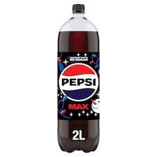 Pepsi Max No Sugar Cola Bottle 2L