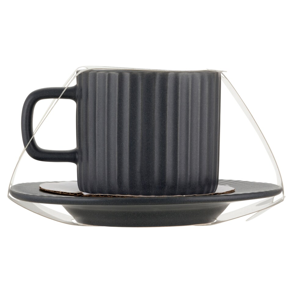 F&F Home Black Vienna Espresso šálek s podšálkem