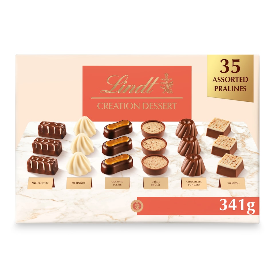 image 1 of Lindt Creations Dessert Assorted Chocolate Box 341G