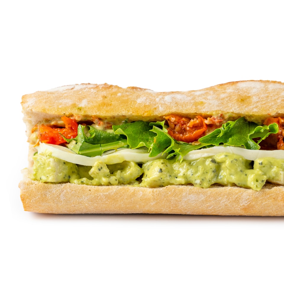 image 1 of  Coco Di Mama Pesto Chicken & Mozzarella Baguette