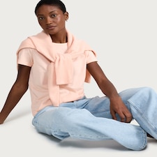 F&F Pure Cotton Short Sleeved T-Shirt in Orange