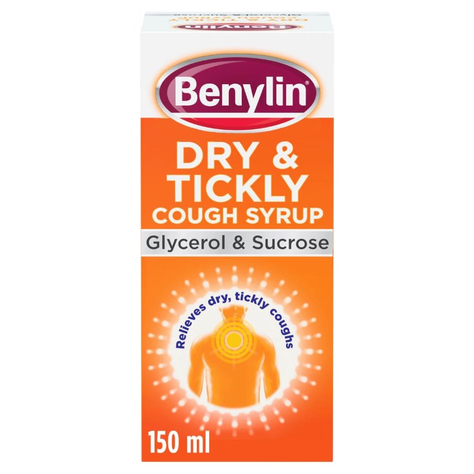 image 1 of Benylin Dry & Tickly Cough Relief Syrup 150ml