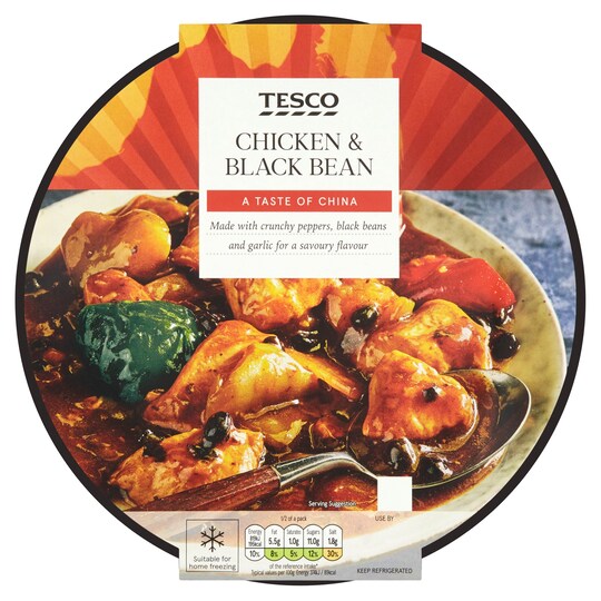 Tesco Chicken & Black Bean 460g Tesco Groceries
