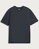 image 4 of The F&F Edit Pure Cotton Heavyweight Oversized Fit T-Shirt in Grey