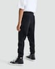 image 3 of F&F Active Boys Cuffed Zip Joggers with Cotton in Black