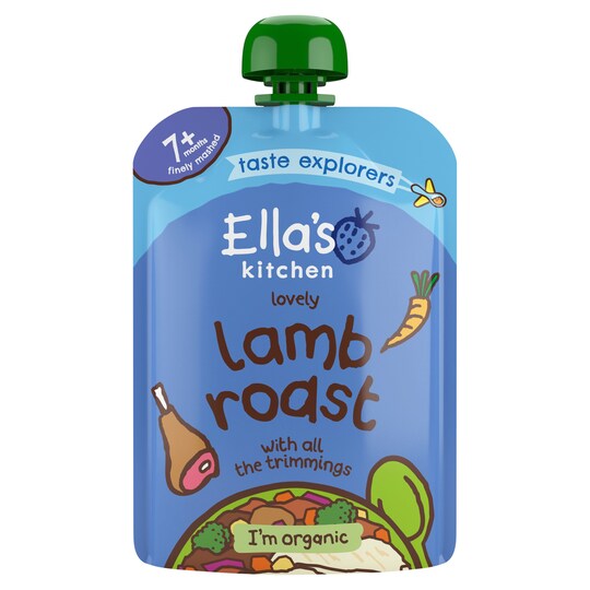 Ella's Kitchen Organic Lamb Roast With Trimmings 130G