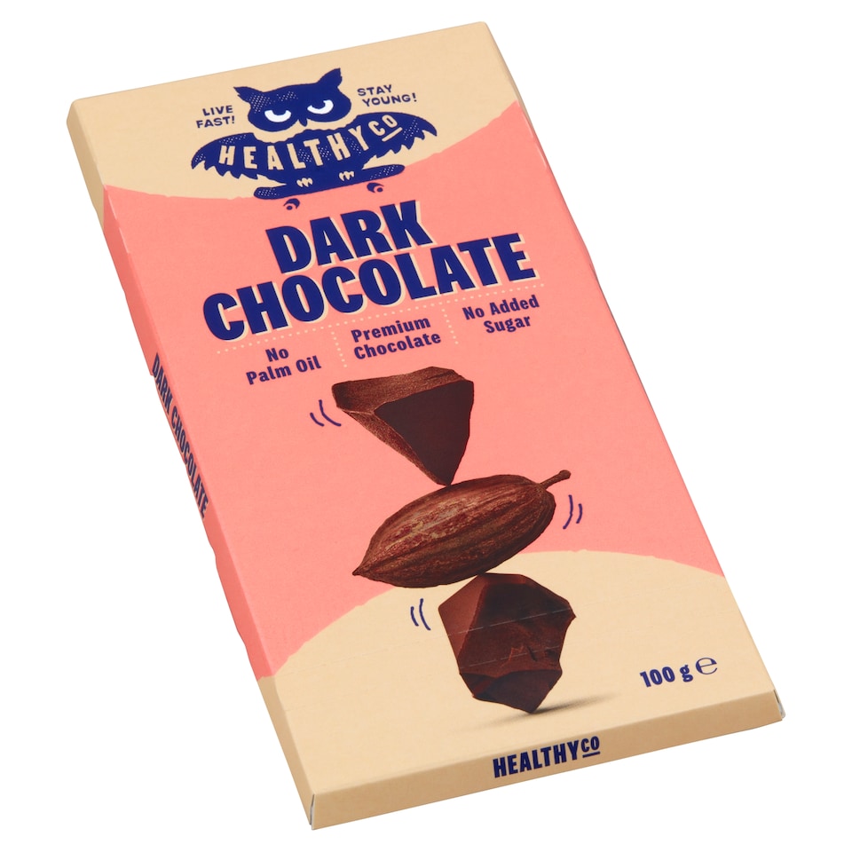 HealthyCo Hořká čokoláda 100g