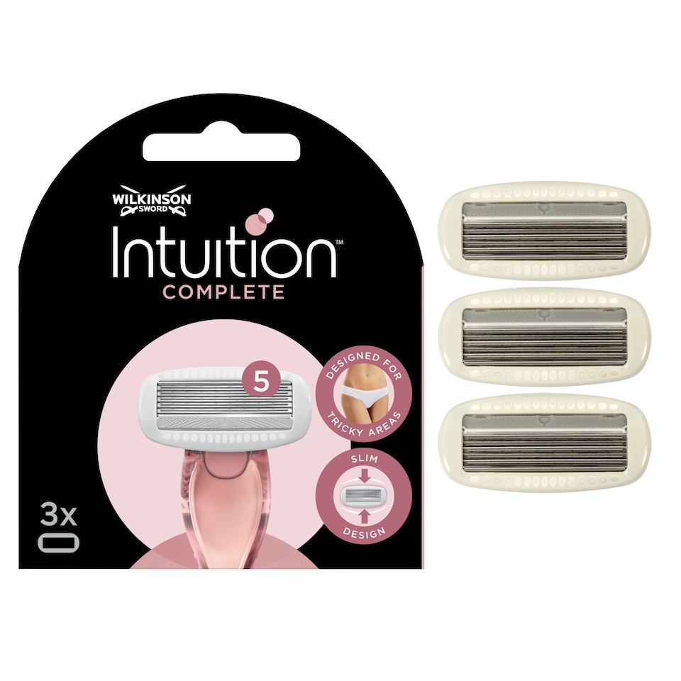 image 1 of Wilkinson Sword Intuition Complete Blades 3 Pack