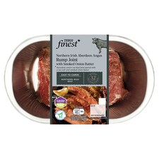 Tesco Finest Northern Irish Aberdeen Angus Rump Joint With Smoked Onion Butter 500g