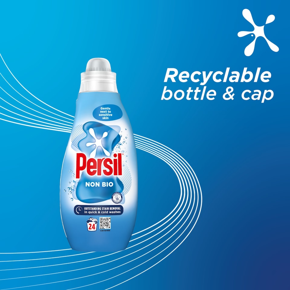 image 1 of Persil Non Bio Laundry Liquid Detergent 24 Washes 648ml