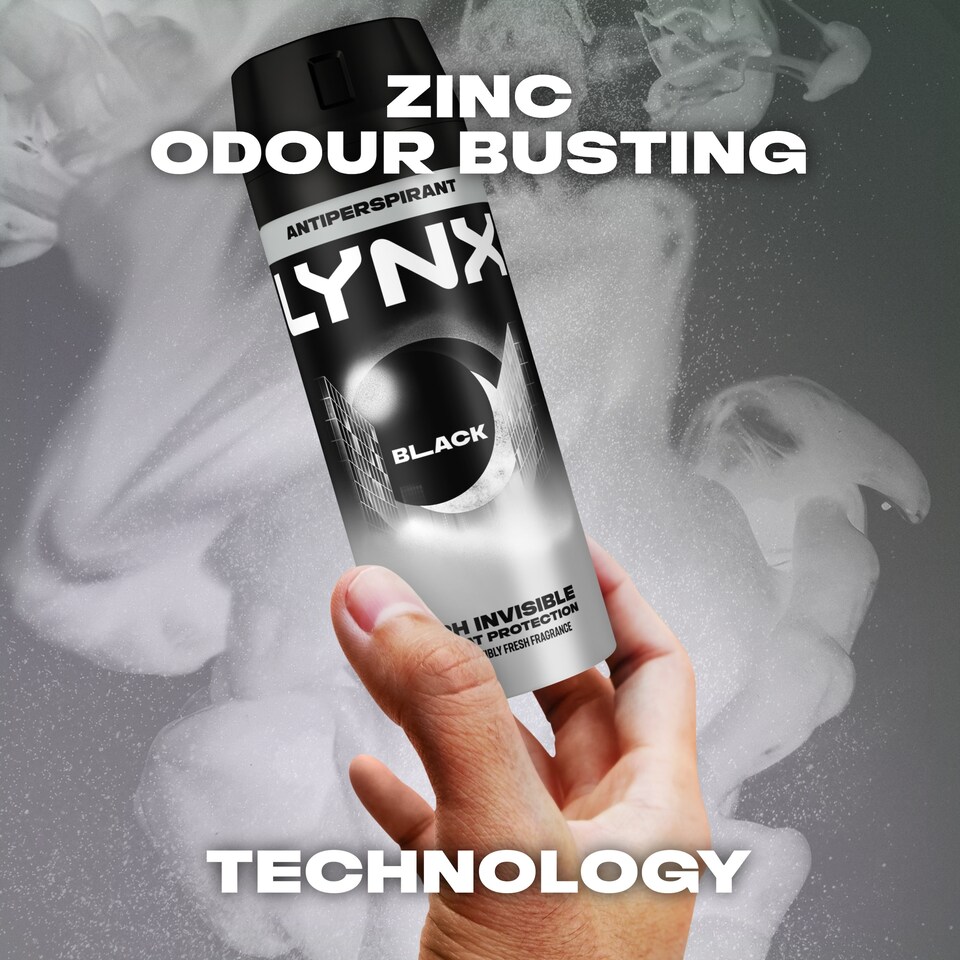 image 1 of Lynx Dry Black Antiperspirant Deodorant 150Ml