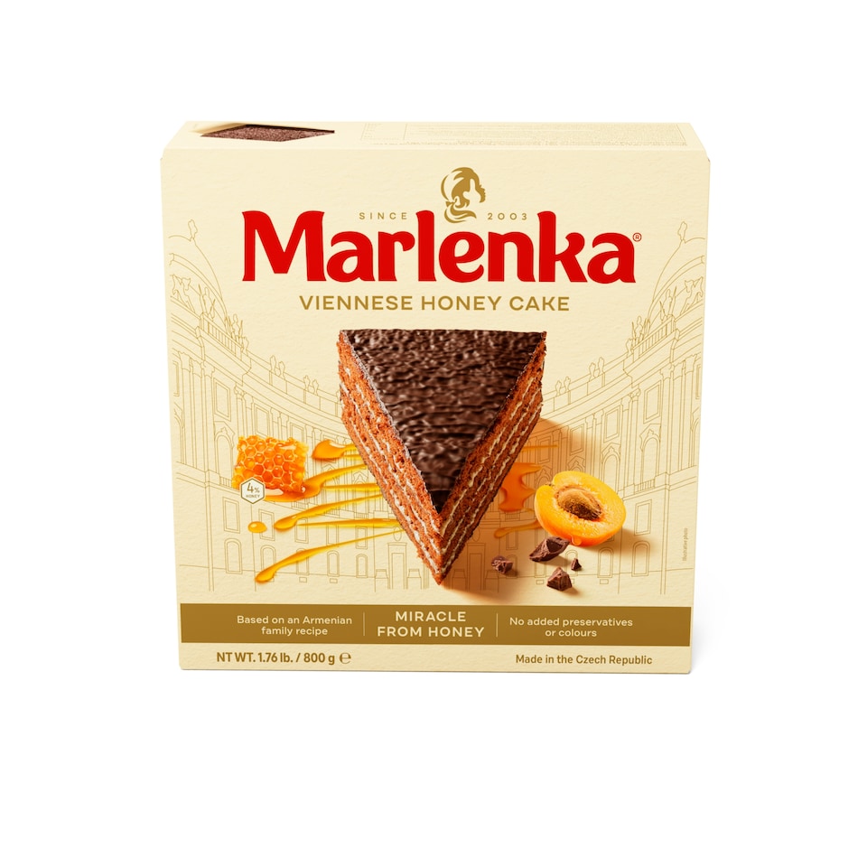 Marlenka Vídeňský medový dort 800g