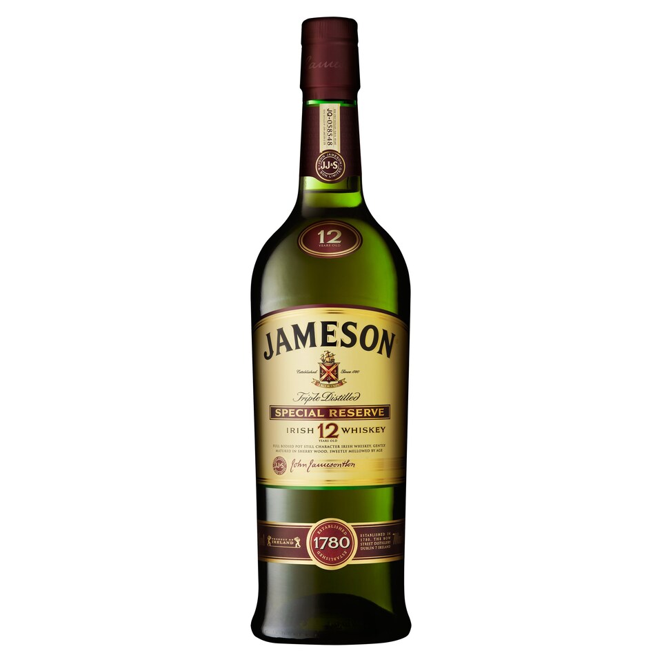 Jameson 12Yr Old Irish Whiskey 70Cl Tesco Groceries