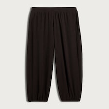 F&F Textured Balloon Trousers in Chocolate