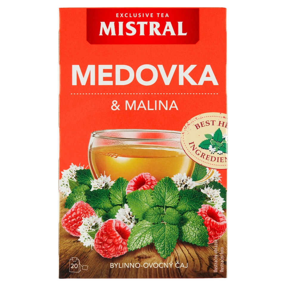 image 1 of Mistral Melissa & Raspberry Herbal-Fruit Tea 30 g
