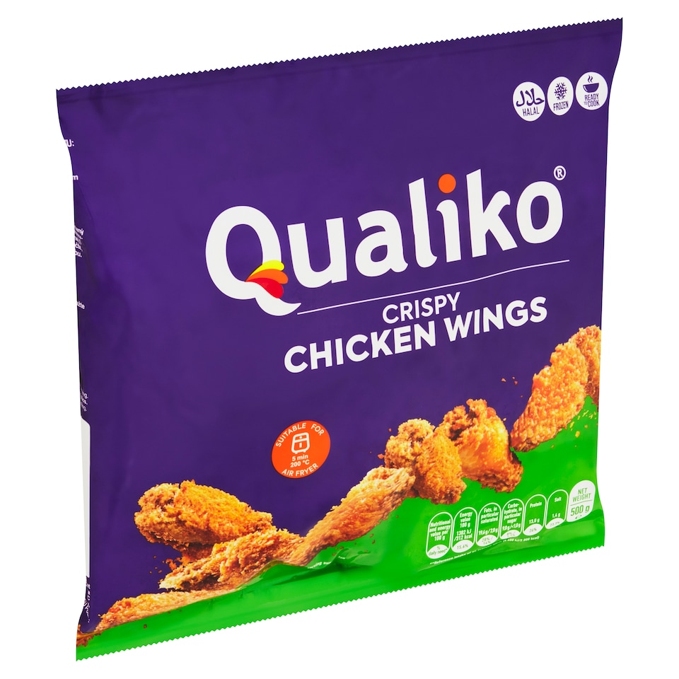 obrázok 1 z Qualiko Mrazené crispy kuracie krídelká 500 g