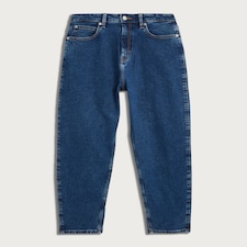 F&F Barrel Jeans  in Navy