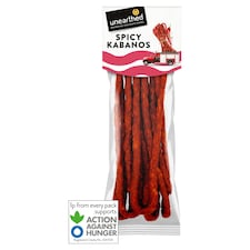 Unearthed Smoky & Spicy Kabanos 105G