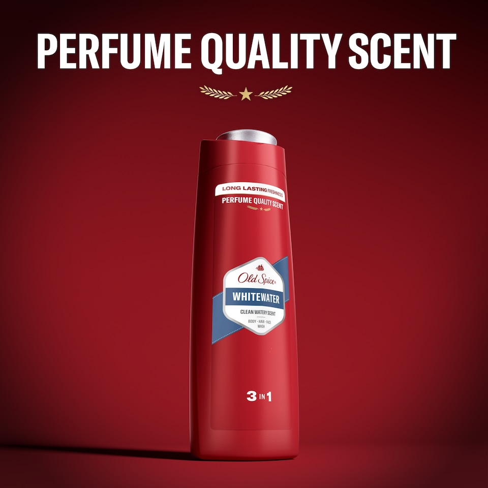 Old Spice Whitewater Férfi Sampon és Tusfürdő, Hosszan Tartó Frissesség, 250 ml 1. kép