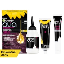 Garnier Olia permanentná farba na vlasy 3 .16 Tmavofialová, 60 +60 +54 ml