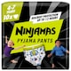 image 1 of Ninjamas Pyjama Pants Spaceships, 10 Pyjama Pants, 7 Years, 17kg-30kg