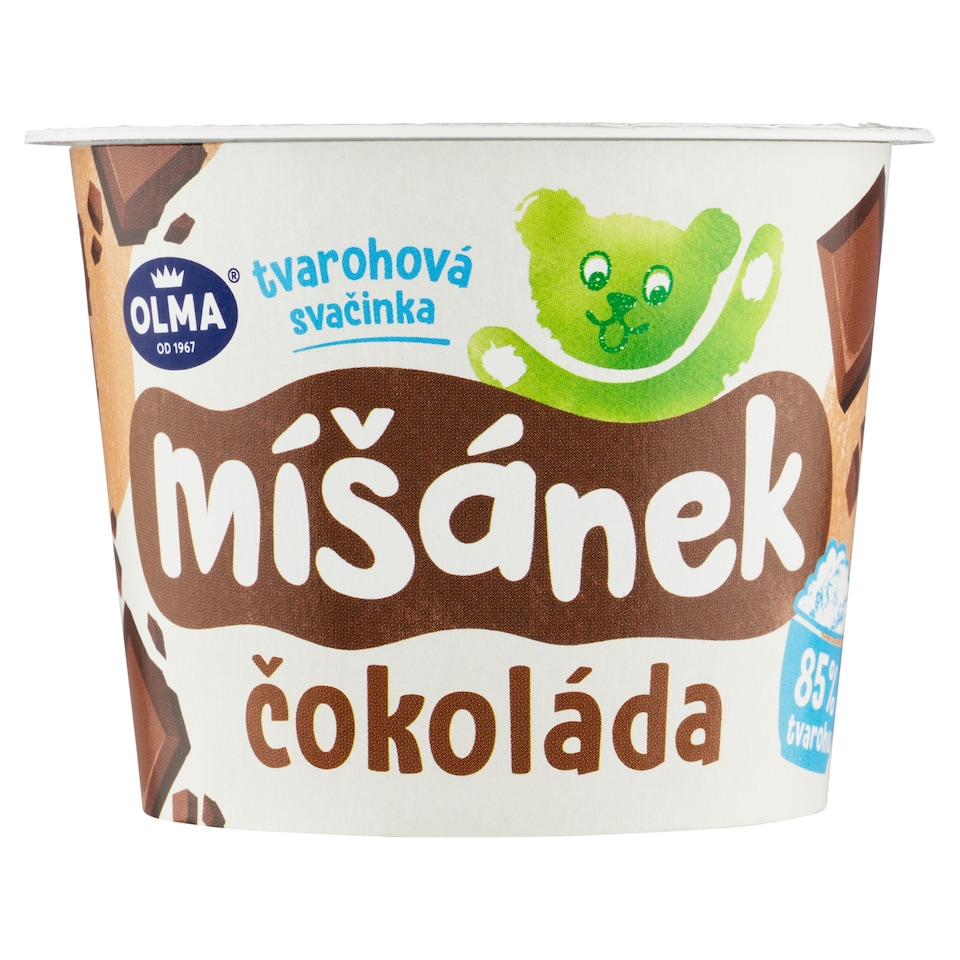 obrázok 1 z Olma Míšánek Krémový polotučný tvaroh čokoládový 90 g