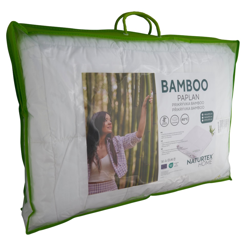 image 1 of Naturtex Home Bamboo Duvet 140 x 200 cm 