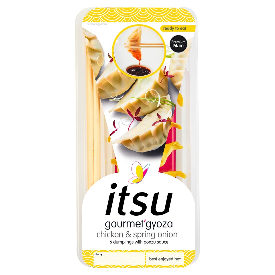 image 1 of itsu gourmet'gyoza chicken and spring onion 133g