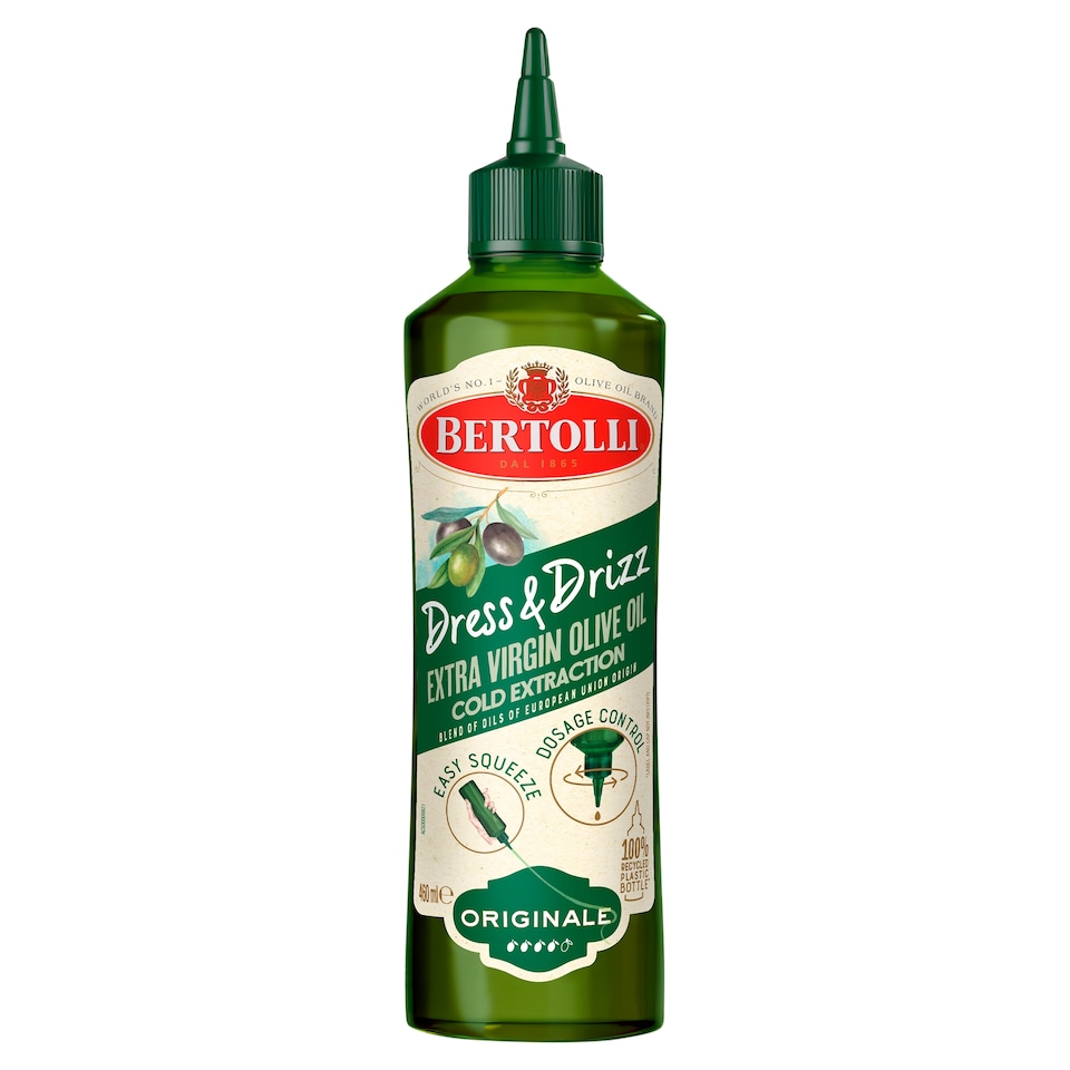 Bertolli Dress & Drizz Extra Virgin Olive Oil 460ml