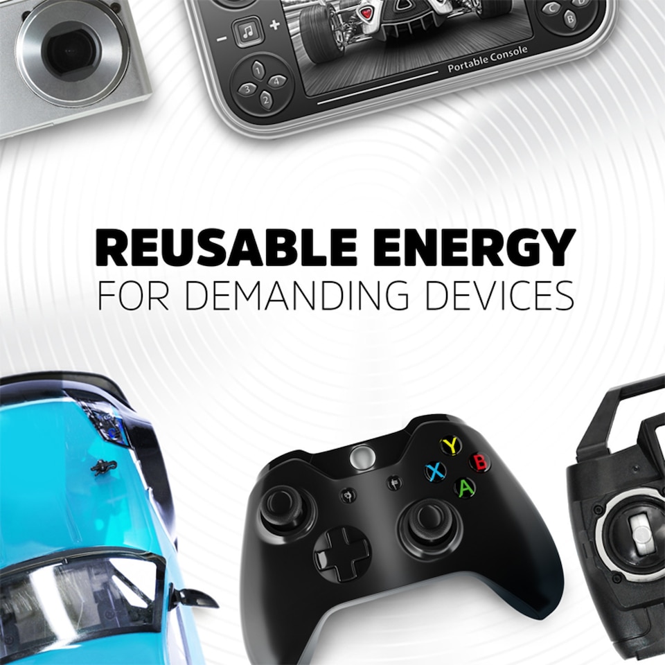 image 1 of Energizer Pre-Charged Aa 4 Pack