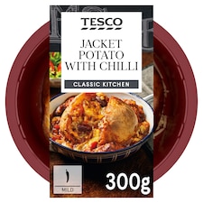 Tesco Jacket Potato with Chilli 300g