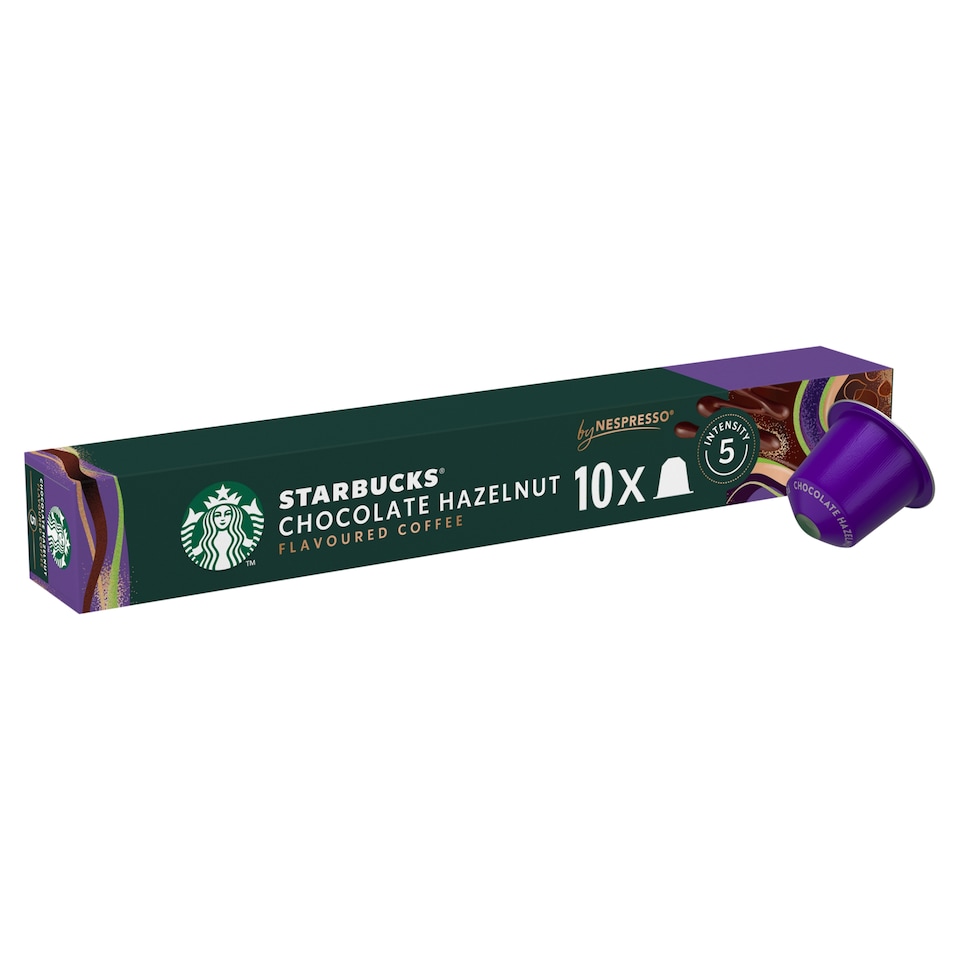 image 1 of Starbucks by Nespresso Chocolate Hazelnut Coffee 10 Capsules 51G