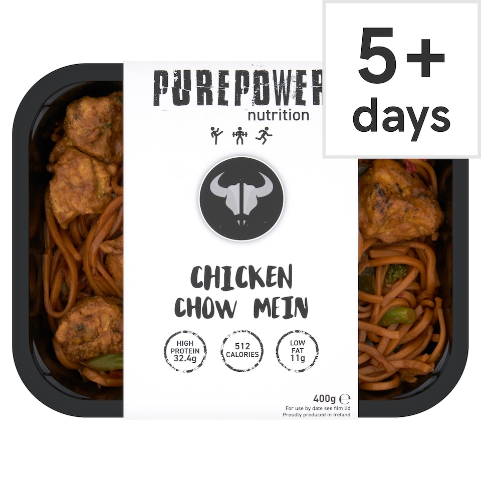 PUREPOWER NUTRITION CHICKEN CHOW MEIN 400G